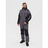Костюм Huntsman Торнадо -15 Breathable 56-58/182-188 (серый) - Превью изображения №2 — Интернет-магазин Time-Shop