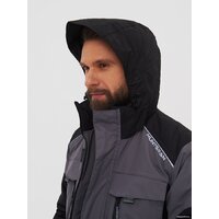 Костюм Huntsman Торнадо -15 Breathable 56-58/182-188 (серый) - Превью изображения №5 — Интернет-магазин Time-Shop