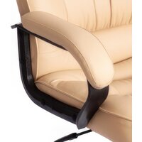 Офисное кресло TetChair СН9944 (кожзам/хром, бежевый) - Превью изображения №9 — Интернет-магазин Time-Shop