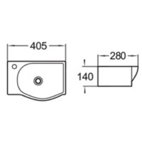 Умывальник SantiLine SL-2018R - Превью изображения №2 — Интернет-магазин Time-Shop