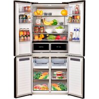 Четырёхдверный холодильник MAUNFELD MFF190NFDBG - Превью изображения №2 — Интернет-магазин Time-Shop