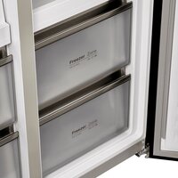 Четырёхдверный холодильник MAUNFELD MFF190NFDBG - Превью изображения №15 — Интернет-магазин Time-Shop