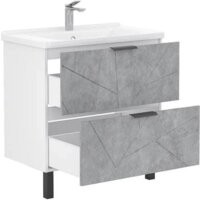  Volna Тумба под умывальник Twing 60.2Y бетон - Превью изображения №2 — Интернет-магазин Time-Shop