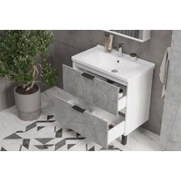  Volna Тумба под умывальник Twing 60.2Y бетон - Превью изображения №5 — Интернет-магазин Time-Shop