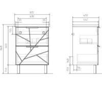  Volna Тумба под умывальник Twing 60.2Y бетон - Превью изображения №10 — Интернет-магазин Time-Shop