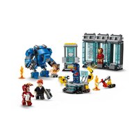 Конструктор LEGO Marvel Лаборатория Железного Человека: Зал Доспехов 76315 - Превью изображения №5 — Интернет-магазин Time-Shop