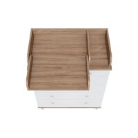 Детский комод Incanto Oskar V 800/5 PK-0004/1 (дуб/белый) - Превью изображения №11 — Интернет-магазин Time-Shop