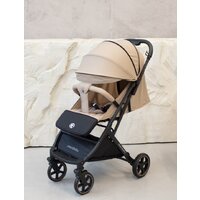 Коляска прогулочная «книга» Amarobaby Airy (бежевый) - Превью изображения №2 — Интернет-магазин Time-Shop