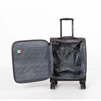 Чемодан-спиннер Francesco Molinary 338-1004/3-20BLK (черный) - Превью изображения №5 — Интернет-магазин Time-Shop