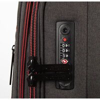 Чемодан-спиннер Francesco Molinary 338-1004/3-20BLK (черный) - Превью изображения №8 — Интернет-магазин Time-Shop