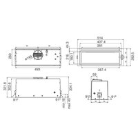 Кухонная вытяжка Jetair Plane LUX BL/A/52 - Превью изображения №3 — Интернет-магазин Time-Shop