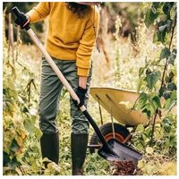 Лопата совковая Fiskars Solid 1066724 - Превью изображения №3 — Интернет-магазин Time-Shop