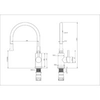 Смеситель Ekko E42994-7 - Превью изображения №2 — Интернет-магазин Time-Shop