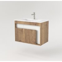  Дабер Тумба под умывальник 016 WeltWasser Deilbach 7517-70 Т16.7W.0.21 (дуб галифакс/белый) - Превью изображения №2 — Интернет-магазин Time-Shop