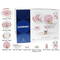 Столовый сервиз Luminarc Ambi Rose Garden 10Q0926 - Превью изображения №2 — Интернет-магазин Time-Shop