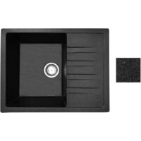 Кухонная мойка AV Engineering Best AV650500BBKA (черный) - Превью изображения №2 — Интернет-магазин Time-Shop