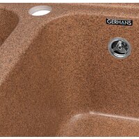 Кухонная мойка Gerhans C02 (терракотовый) - Превью изображения №5 — Интернет-магазин Time-Shop