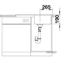 Кухонная мойка Blanco ZIA 45 S (белый) [514726] - Превью изображения №4 — Интернет-магазин Time-Shop