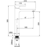 Смеситель Raglo R03.15.09 - Превью изображения №2 — Интернет-магазин Time-Shop