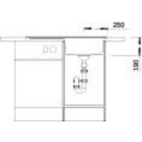 Кухонная мойка Blanco Zenar 45 S 527178 (правая, мягкий белый) - Превью изображения №5 — Интернет-магазин Time-Shop