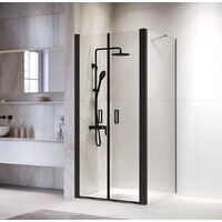 RGW PA-134B (PA-104B+Z-050-2B+O-204B) 060814477-14 70x70 (черный/прозрачное стекло)