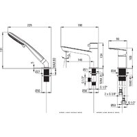 Смеситель Deante Arnika BQA 013M - Превью изображения №15 — Интернет-магазин Time-Shop