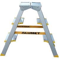 Лестница-стремянка Алюмет ASD 5203 (2х3 ступеней) - Превью изображения №2 — Интернет-магазин Time-Shop