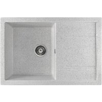 Кухонная мойка Saniteco Fama (серый) - Превью изображения №7 — Интернет-магазин Time-Shop