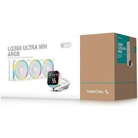 Система жидкостного охлаждения для процессора DeepCool LQ360 Ultra ARGB WH R-LQ360-WHASMC-G-1 - Превью изображения №6 — Интернет-магазин Time-Shop
