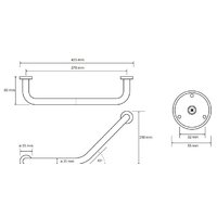 Поручень Bemeta 106107021 - Превью изображения №2 — Интернет-магазин Time-Shop