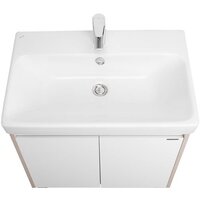  Акватон Тумба с умывальником Сканди Doors 70 1A2789K0SDB20 (белый/дуб верона) - Превью изображения №6 — Интернет-магазин Time-Shop