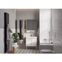  Акватон Тумба с умывальником Сканди Doors 70 1A2789K0SDB20 (белый/дуб верона) - Превью изображения №7 — Интернет-магазин Time-Shop