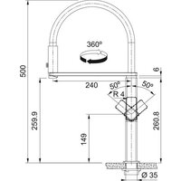 Смеситель Franke Centinox Neo 115.0547.855 - Превью изображения №9 — Интернет-магазин Time-Shop