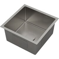 Кухонная мойка Roxen Uno 560210-44 (440*440) сатин под столешницу (с ролл-матом и дозатором) - Превью изображения №5 — Интернет-магазин Time-Shop