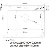 Кухонная мойка Asteria A6050NB (черный) - Превью изображения №7 — Интернет-магазин Time-Shop