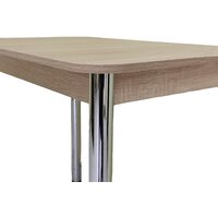 Кухонный стол СВД Юнио 120x75 011.Д2.Х (дуб сонома) - Превью изображения №2 — Интернет-магазин Time-Shop