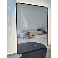 Зеркало с подсветкой  EMZE 60x80 LED.UV.SMART.60.80.CHE.AF.4K (черный с УФ-окантовкой и подсветкой) - Превью изображения №12 — Интернет-магазин Time-Shop
