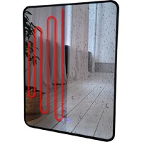 Зеркало с подсветкой  EMZE 60x80 LED.UV.SMART.60.80.CHE.AF.4K (черный с УФ-окантовкой и подсветкой) - Превью изображения №13 — Интернет-магазин Time-Shop