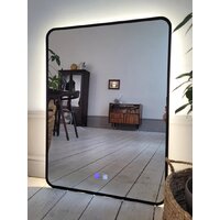 Зеркало с подсветкой  EMZE 60x80 LED.UV.SMART.60.80.CHE.AF.4K (черный с УФ-окантовкой и подсветкой) - Превью изображения №9 — Интернет-магазин Time-Shop