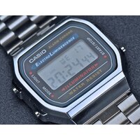 Наручные часы Casio A168WA-1 - Превью изображения №2 — Интернет-магазин Time-Shop