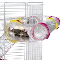 Клетка Ferplast Laura (розовый) 57912411W1 - Превью изображения №6 — Интернет-магазин Time-Shop