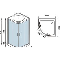 Душевая кабина WeltWasser WW500 Werra 1002 - Превью изображения №16 — Интернет-магазин Time-Shop