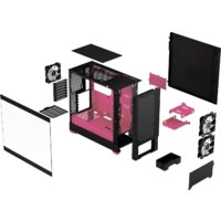 Корпус Fractal Design Pop Air RGB Magenta Core TG Clear Tint FD-C-POR1A-03 - Превью изображения №2 — Интернет-магазин Time-Shop