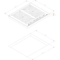 Варочная панель TEKA IZF 64600 MSP (черное стекло) - Превью изображения №10 — Интернет-магазин Time-Shop