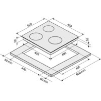Варочная панель Krona Magier 45 BL 3BTK - Превью изображения №13 — Интернет-магазин Time-Shop