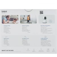 IP-камера Baseus Security P1 Lite 2K White - Превью изображения №6 — Интернет-магазин Time-Shop