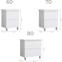  Vigo Тумба под умывальник Otti 600-0-2 Moduo - Превью изображения №8 — Интернет-магазин Time-Shop