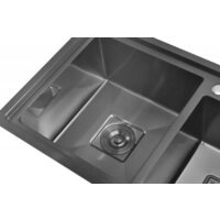 Кухонная мойка Wisent WM310048B + WW405B - Превью изображения №3 — Интернет-магазин Time-Shop