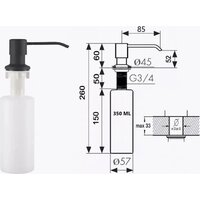Кухонная мойка Wisent WM310048B + WW405B - Превью изображения №5 — Интернет-магазин Time-Shop