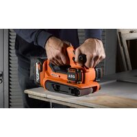 Ленточная шлифмашина AEG Powertools BHBS 18-75BL 4935459582 (без АКБ) - Превью изображения №2 — Интернет-магазин Time-Shop